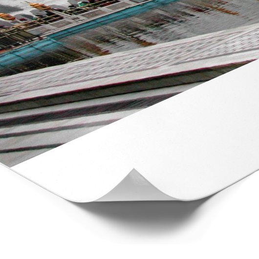 De gouden tempel poster (Hoek)