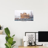 De gouden tempel poster (Thuiskantoor)