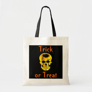 De gouden Zak van het Trick or treat van de Tote Bag
