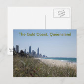 De goudkust, Queensland, Australië Briefkaart (Voorkant / Achterkant)