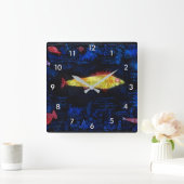 De goudvis, Paul Klee Vierkante Klok (Huis)