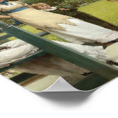 De goudvis verkoper | George Dunlop Leslie Poster (Hoek)