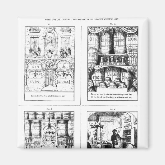 De goudwinkel magneet (Voorkant)