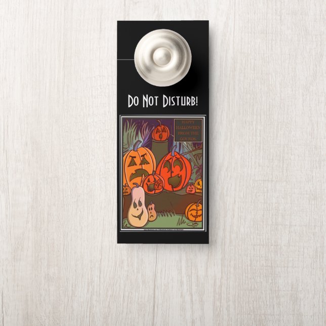 De Gourds Halloween (Op knop)