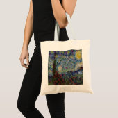 De Gourdy Night Starry Fine Art Spoof Tote Bag (Voorkant (product))