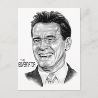 De gouverneur briefkaart