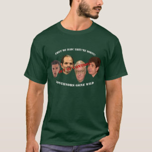 de gouverneurs zijn gek geworden t-shirt