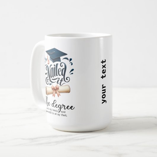 De graad koffiemok (Voorkant links)