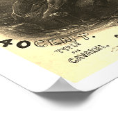 De graaf van Monte Cristo -  Poster (Hoek)