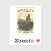 De graaf van Monte Cristo - Sticker (Vel)