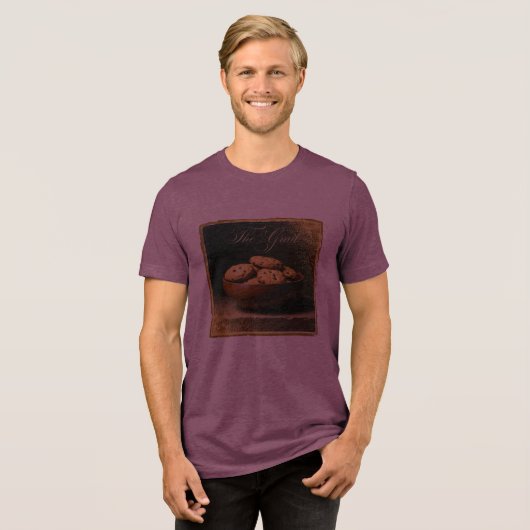 De graal Tri-Blend shirt (Voorkant volledig)