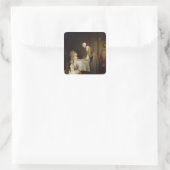 De Grace, 1740 2 Vierkante Sticker (Tas)