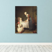 De Grace, 1740 Canvas Afdruk (Insitu (Houten vloer))