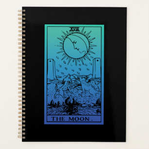 De gradiëntanner van de Moon Tarot-kaart Planner
