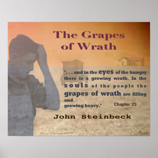 De Grafieken van Wrath Poster (Voorkant)