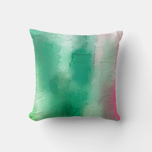 De grafische abstracte achtergrond van de borstels kussen