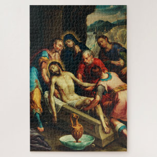 De graflegging van Christus Juan Rodríguez Juarez Legpuzzel
