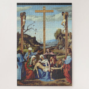 De graflegging van Jezus Christus Legpuzzel
