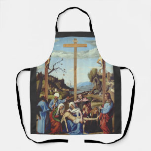 De graflegging van Jezus Christus Schort