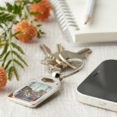 De graflegging van Jezus Christus Sleutelhanger (Zijkant)