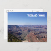 De Grand Canyon Briefkaart (Voorkant / Achterkant)
