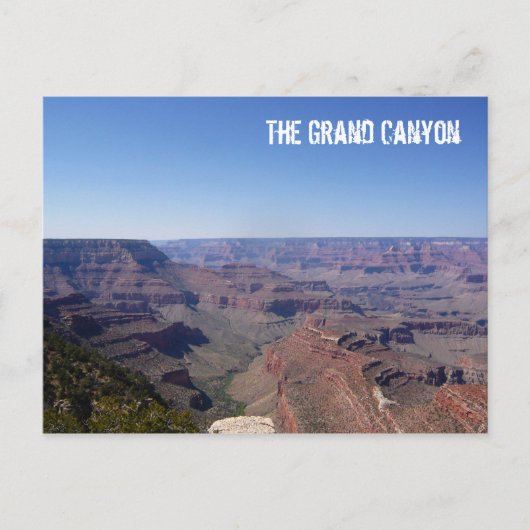 De Grand Canyon Briefkaart (Voorkant)