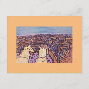 De Grand Canyon, Briefkaart