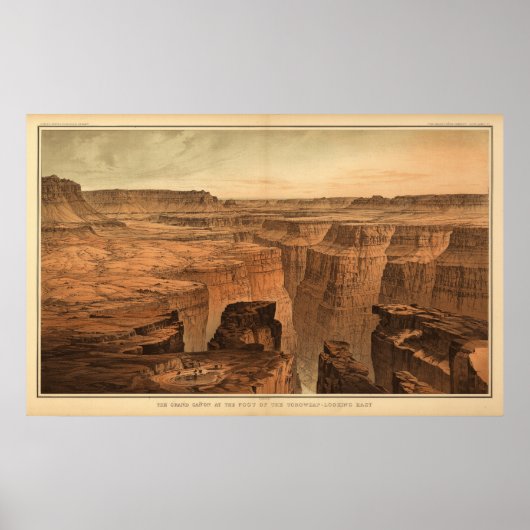 De Grand Canyon - Torowep Poster (Voorkant)