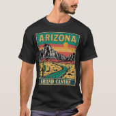 De Grand Canyon van Arizona. T-shirt (Voorkant)