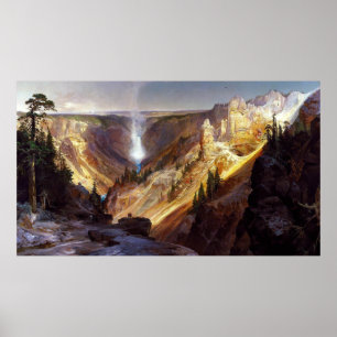 De Grand Canyon van de geelsteen Poster