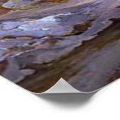 De Grand Canyon van de geelsteen Poster (Hoek)