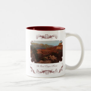 De Grand Canyon Victoriaans koffie Mok
