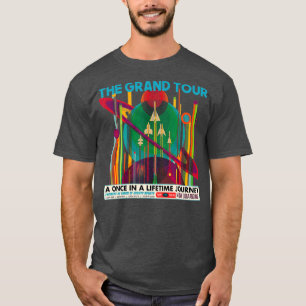 De Grand Tour NASA Retro Futuristisch T-shirt
