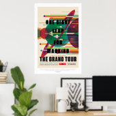 De Grand Tour - Ruimtetoerisme Poster (Thuiskantoor)