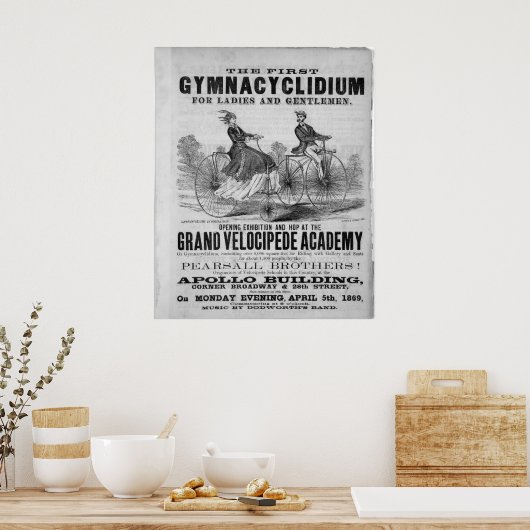 De Grand Velocipede Academy Poster (Keuken)