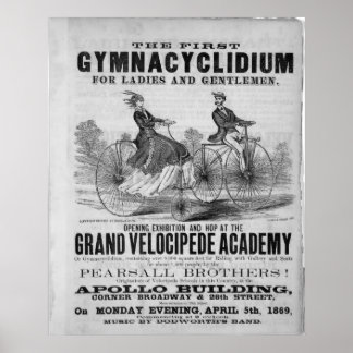 De Grand Velocipede Academy Poster