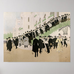 De Grandstand Staircase Poster