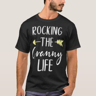 De granny Life Cute Rockin-spoel T-shirt