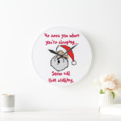 De Grap van Stalker van Kerstmis van de Kerstman Grote Klok (Huis)