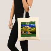 DE GRAPEN HARVESTEN TOTE BAG (Voorkant (product))
