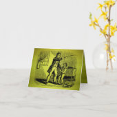 De grappige Alternatieve Slechte Kaart van de Papa (Gele Bloem)