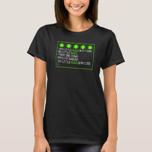 De grappige bugs in Mijn de Programmering van de C T-shirt