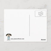 De Grappige Cartoon van de teller "van de Mamma's" Briefkaart (Achterkant)