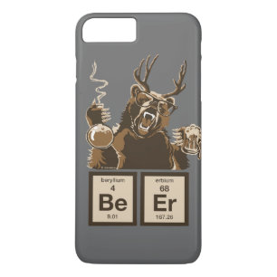 De grappige chemie draagt ontdekt bier 	iPhone 8 plus / 7 plus hoesje