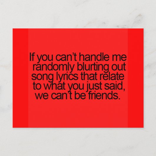 DE GRAPPIGE CITATEN DIE VAN DE VRIENDSCHAP BRIEFKAART (Voorkant)