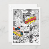 De Grappige Dia's van de liefde Briefkaart (Voorkant / Achterkant)