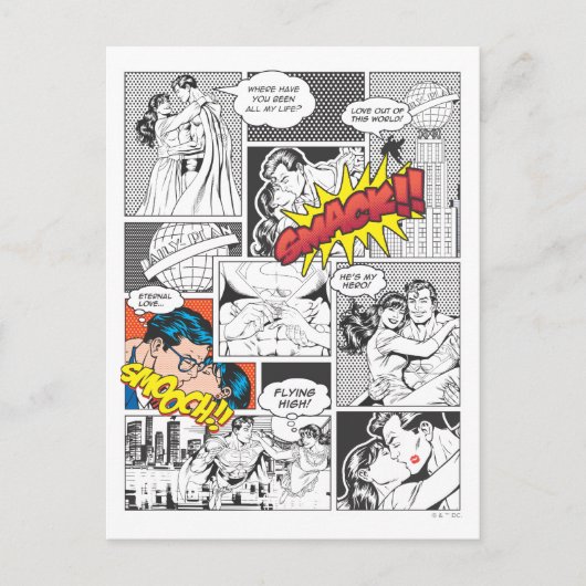 De Grappige Dia's van de liefde Briefkaart (Voorkant)