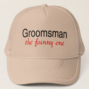 De grappige ene (Groomsman) Trucker Pet