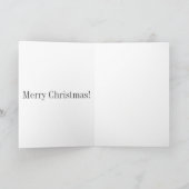 De grappige Groet van het Seizoen van de Feestdagen Kaart (Binnen)