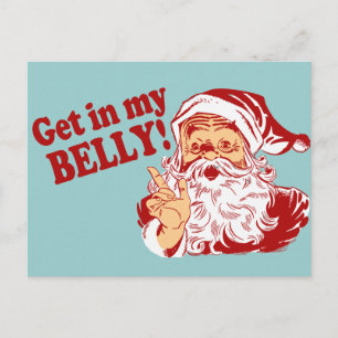 De grappige Humor van Kerstmis Feestdagenkaart